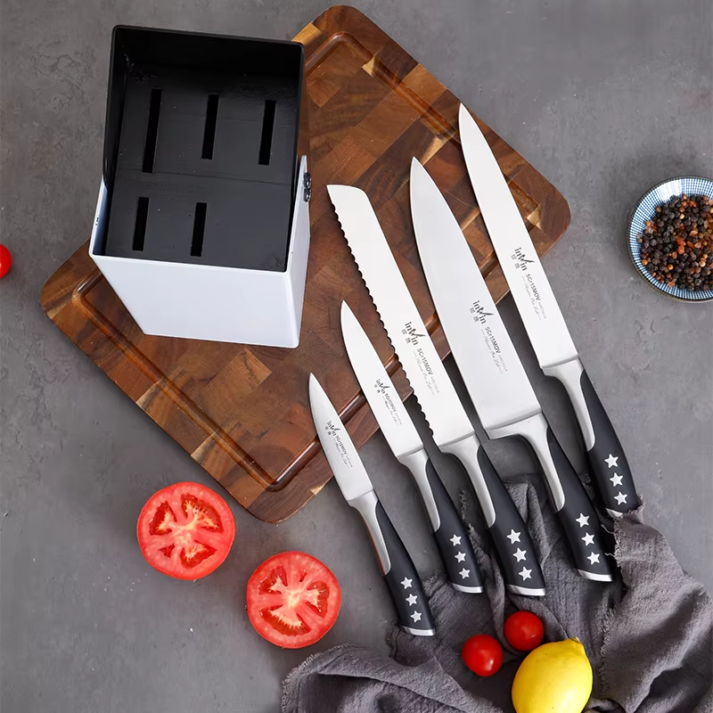 Stainless Steel Kitchen Knife Set (4)