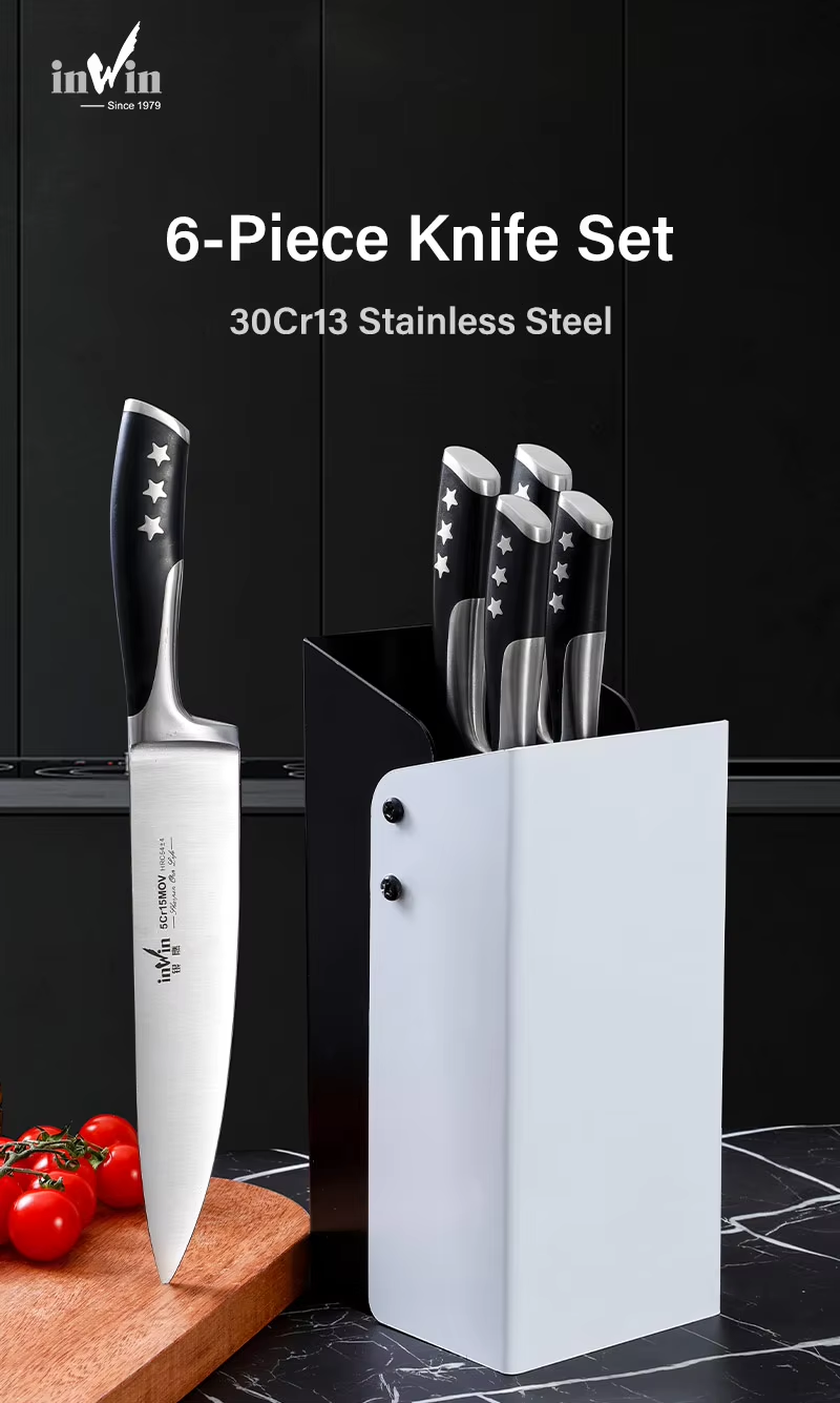 Stainless Steel Kitchen Knife Set (1)